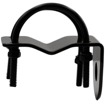 GME MB024B Right Angle Bull Bar Bracket - Black