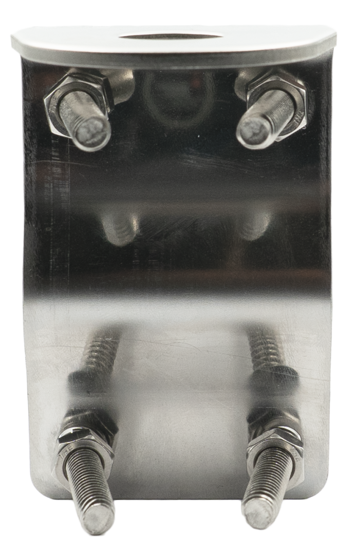 GME MB024SS Right Angle Bull Bar Bracket - Stainless Steel