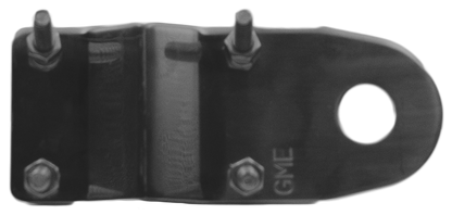 GME MB408B 3mm Bull Bar Bracket with "U" Bolts - Black