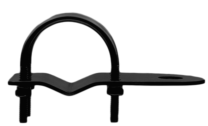 GME MB408B 3mm Bull Bar Bracket with "U" Bolts - Black
