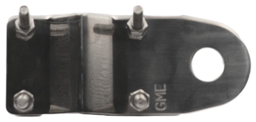 GME MB408SS 3mm Bull Bar Bracket with "U" Bolts - Stainless Steel
