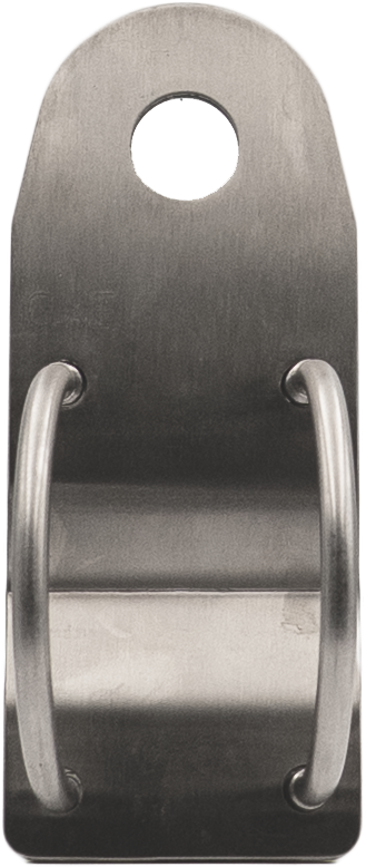 GME MB408SS 3mm Bull Bar Bracket with "U" Bolts - Stainless Steel