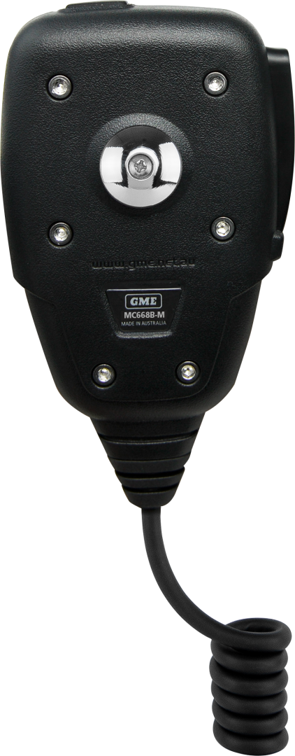 GME MC668B-M OLED Controller Microphone with Magnetic Bollard- Suit XRS Series