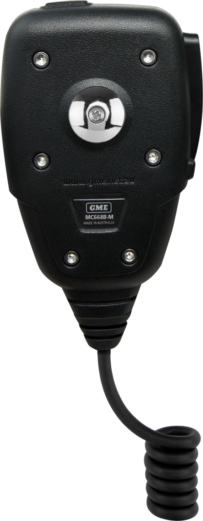 GME MC668B-M OLED Controller Microphone with Magnetic Bollard- Suit XRS Series