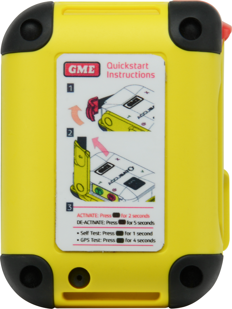 GME MT610GAUS 406MHz GPS Personal Locator Beacon - Australia