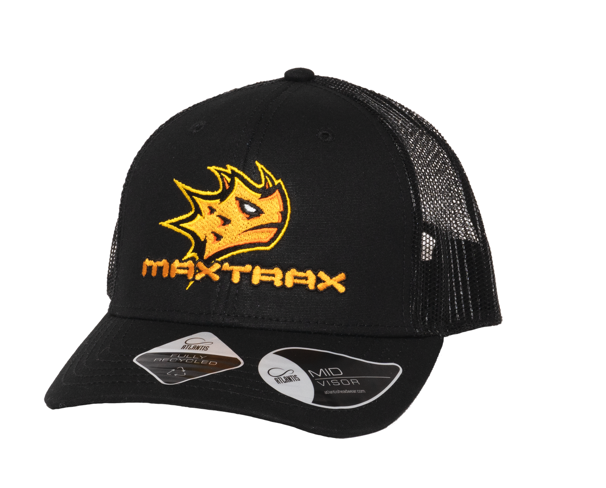 MAXTRAX Spike Black Trucker Cap
