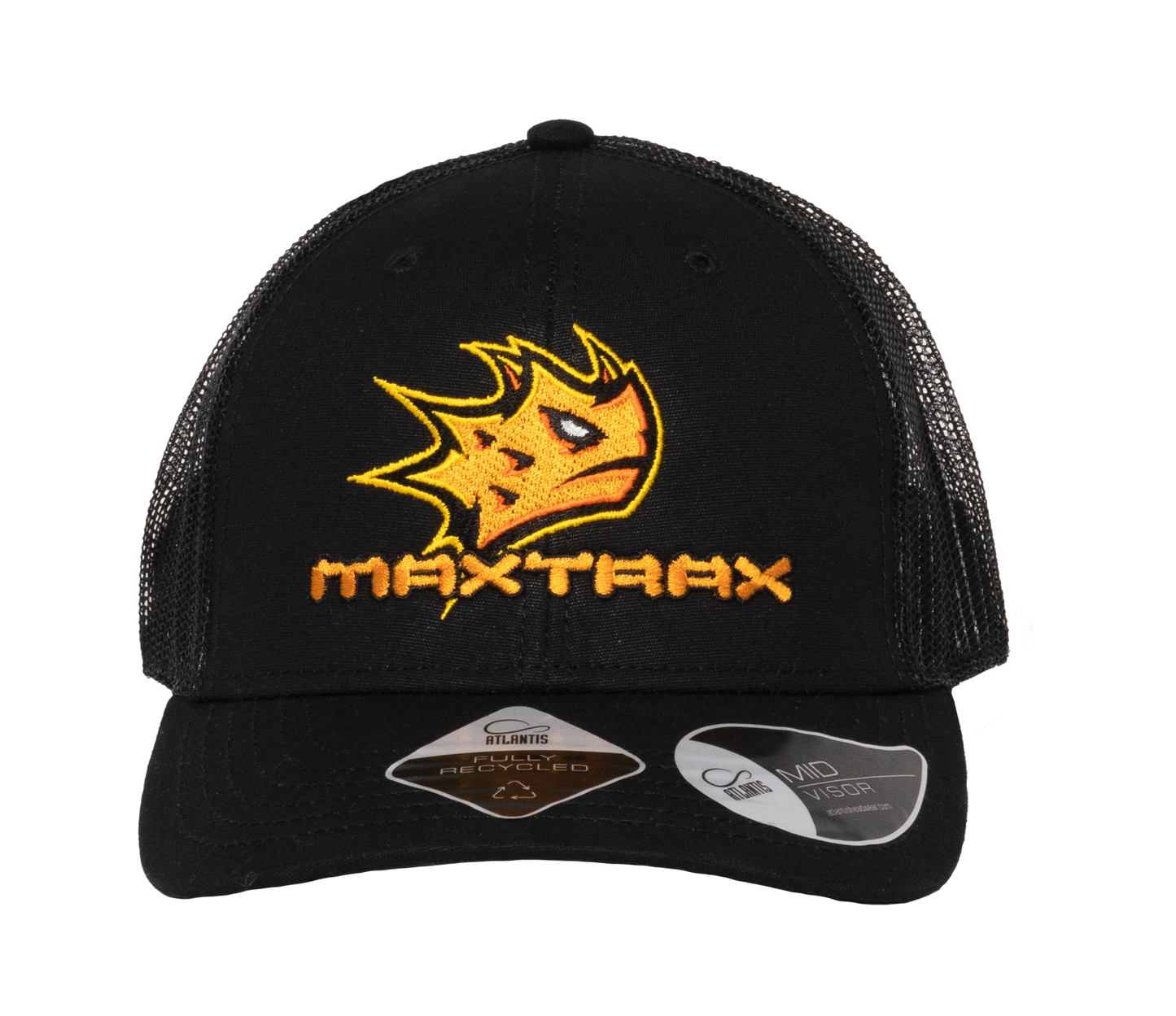 MAXTRAX Spike Black Trucker Cap