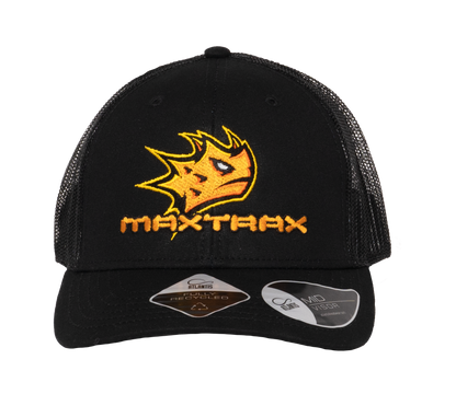 MAXTRAX Spike Black Trucker Cap