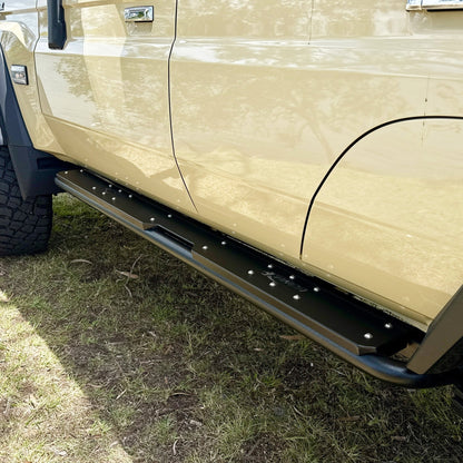 ONCA Landcruiser 70 Series Dual Cab Extreme Rock Sliders