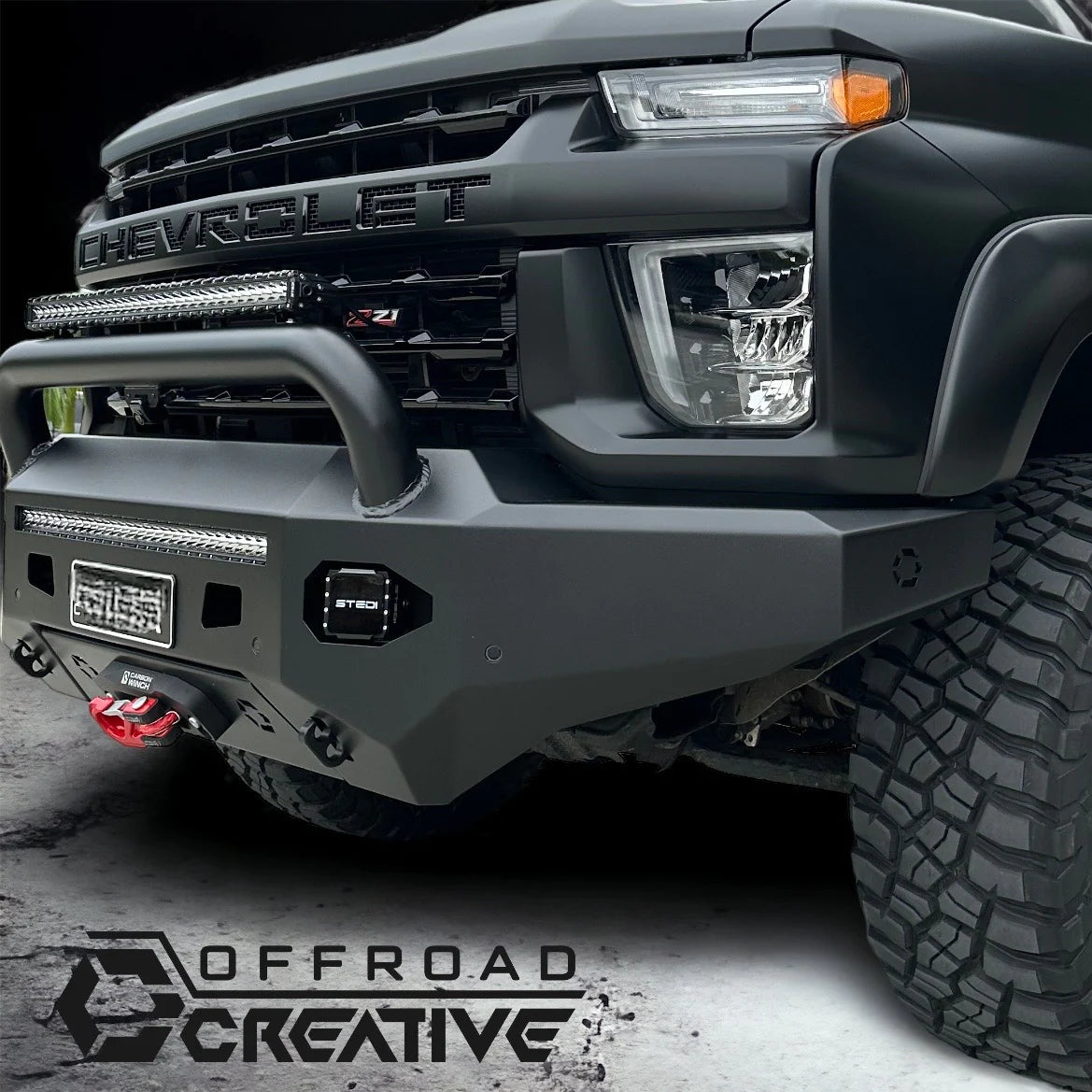 2020-2023 Offroad Creative Silverado 2500 Front Bar