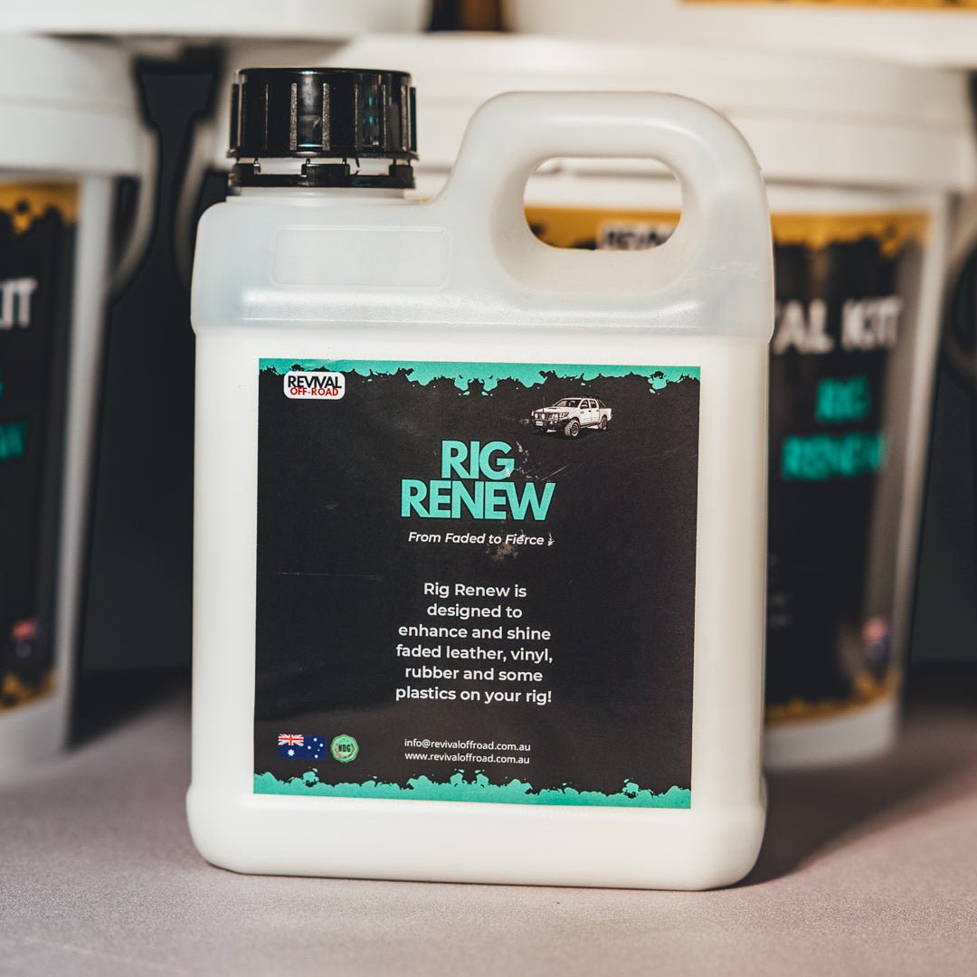 Rig Renew Vinyl, Rubber & Leather Protectant
