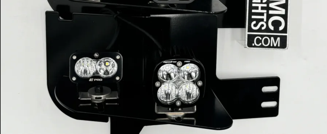 BMC FOG KIT Squadron/S2 Pro AMBER - 2023-2025 Ford Super Duty Fog Light Kit