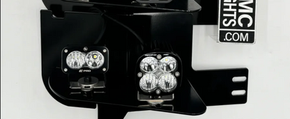 BMC FOG KIT SQUADRON SPORT CLEAR, S2 SPORT AMBER - 2023-2025 Ford Super Duty Fog Light Kit