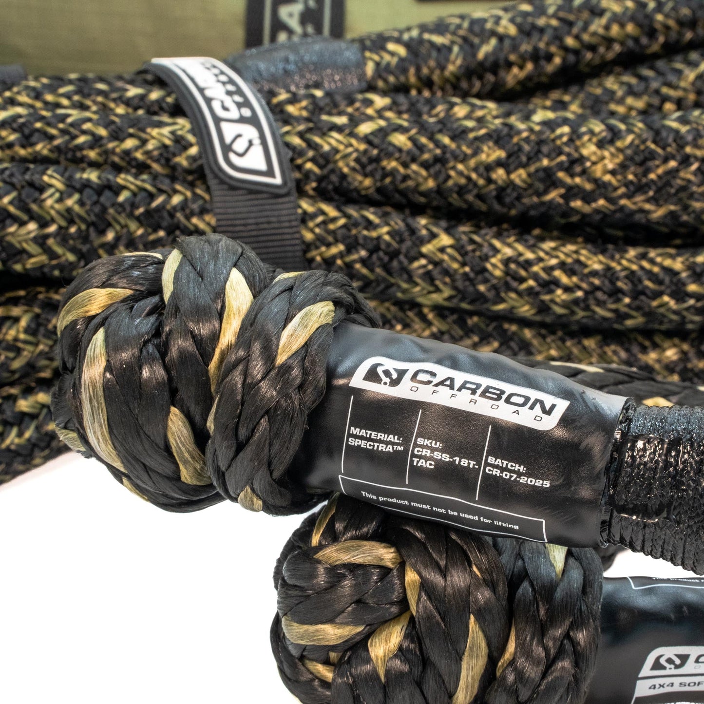 TAC 4x4 Vehicle Recovery Rope and Soft Shackle Combo
