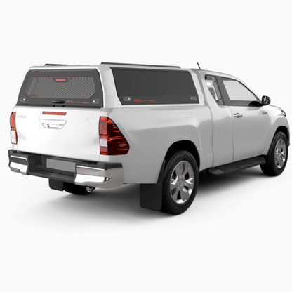 Hilux Revo 2015 to 2025 Extra Cab Xpedition CapRax Canopy by Rhinoman