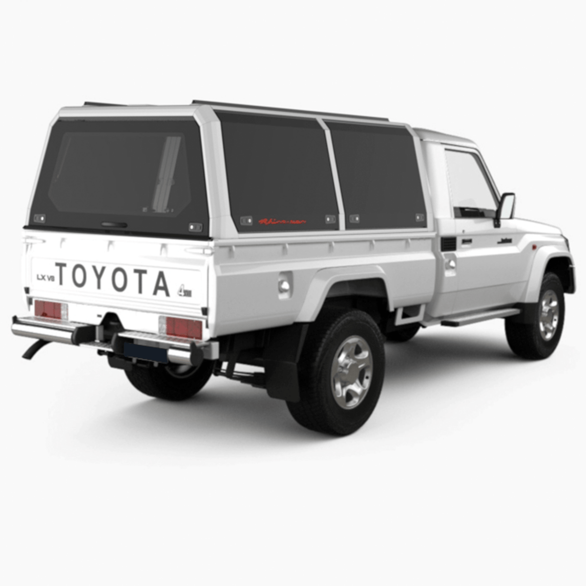 Landcruiser 70 Series Single Cab Xpedition CapRax Canopy by Rhinoman