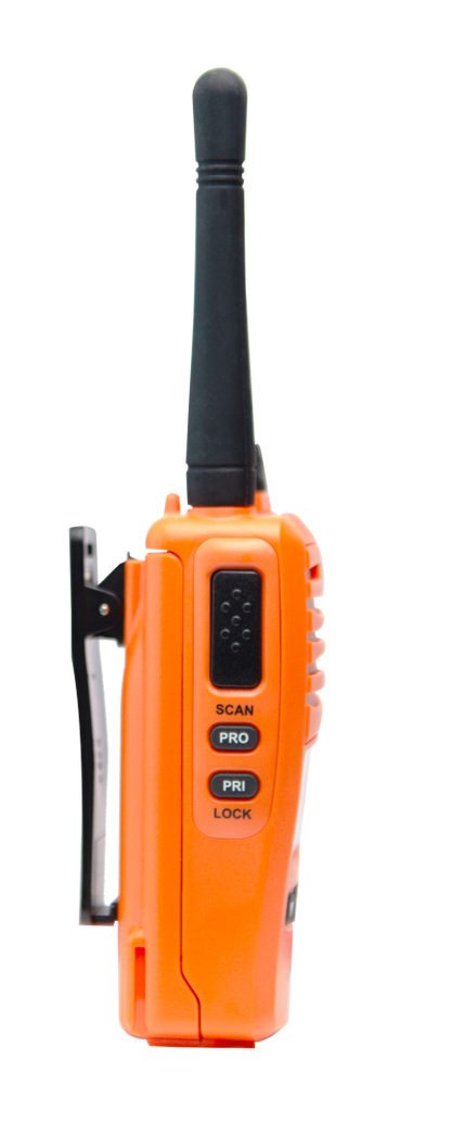 GME TX6165XO 5/1 Watt IP67 UHF CB Handheld Radio - Blaze Orange