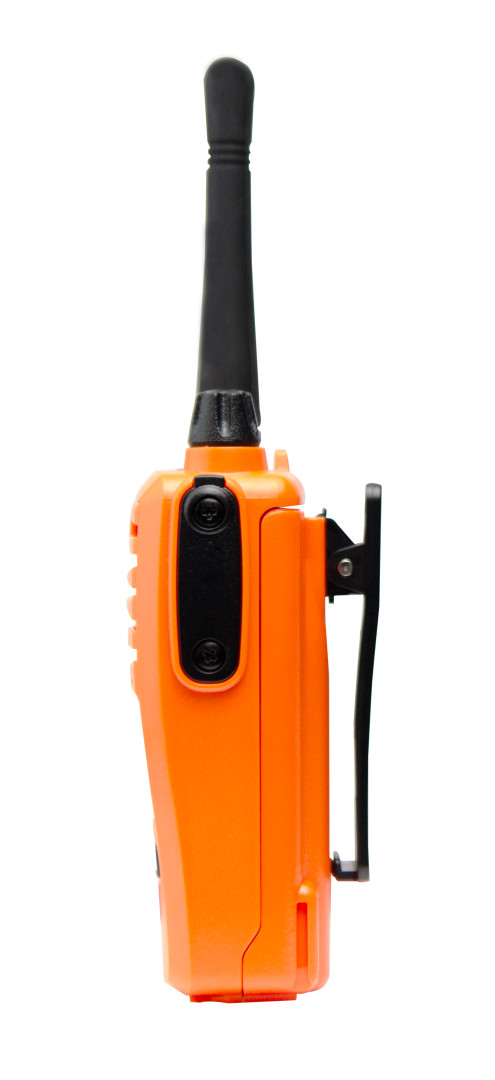 GME TX6165XO 5/1 Watt IP67 UHF CB Handheld Radio - Blaze Orange