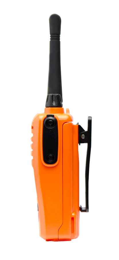 GME TX6165XO 5/1 Watt IP67 UHF CB Handheld Radio - Blaze Orange