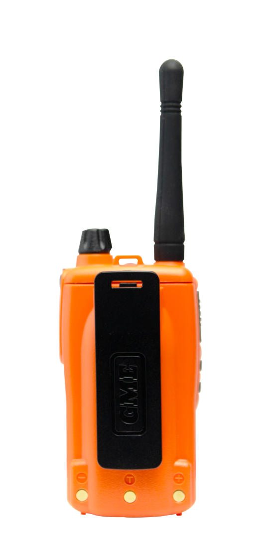 GME TX6165XO 5/1 Watt IP67 UHF CB Handheld Radio - Blaze Orange