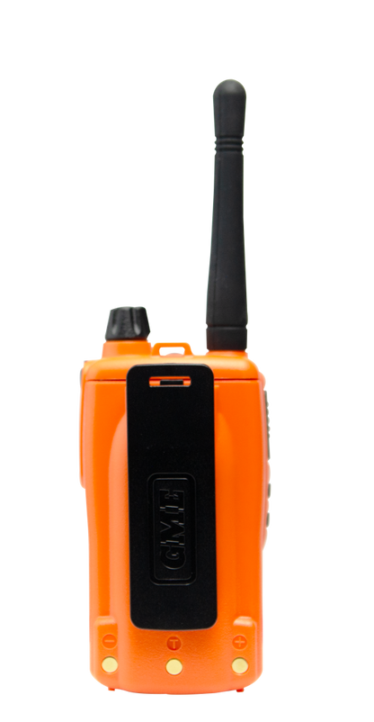 GME TX6165XO 5/1 Watt IP67 UHF CB Handheld Radio - Blaze Orange
