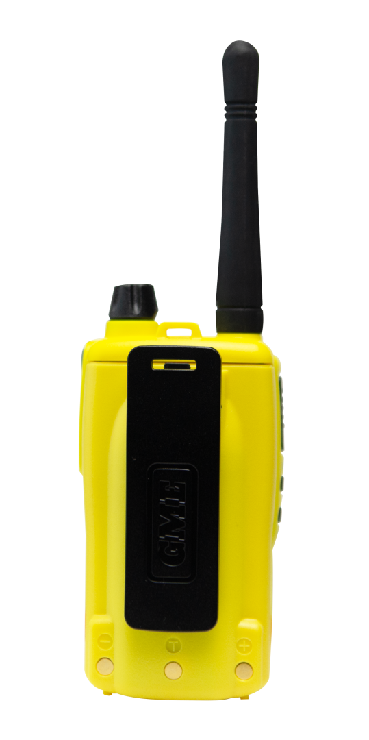 GME TX6165XY 5/1 Watt IP67 UHF CB Handheld Radio - Yellow