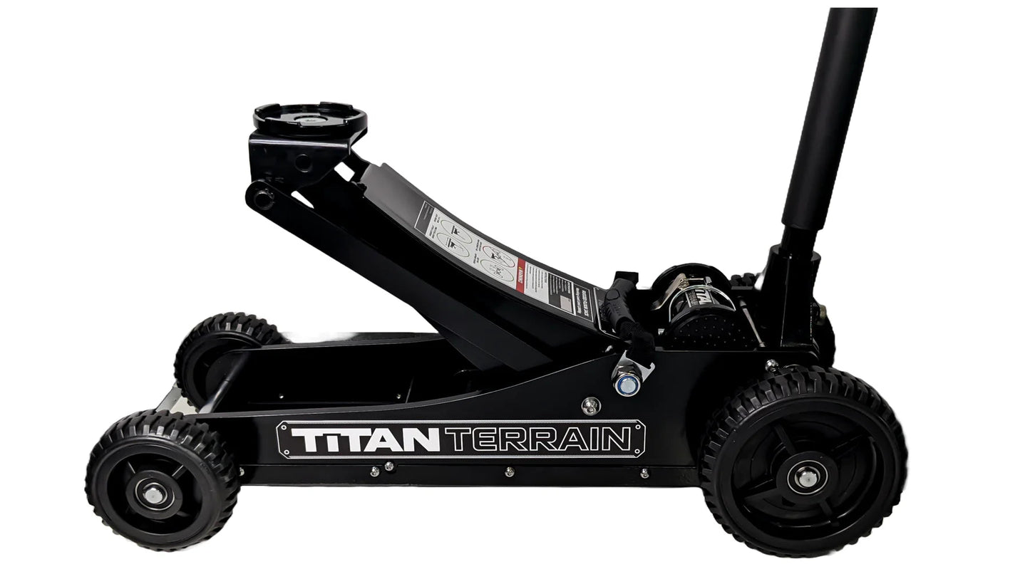 Titan Terrain 3 Tonne Hi Lift Hydraulic Trolley Jack