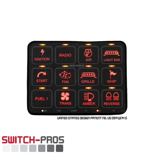 Switch Pros RCR‑FORCE® 12 – 3D Printed Drill Template