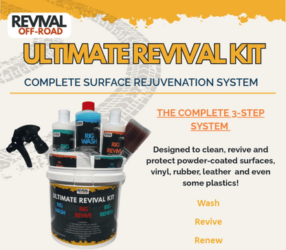 Ultimate Revival 3-Step 4WD Cleaning & Protection Kit