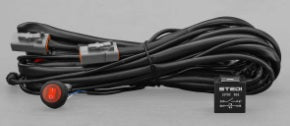 Dual Connector Plug & Play SMART Harness High Beam Driving Light Wiring