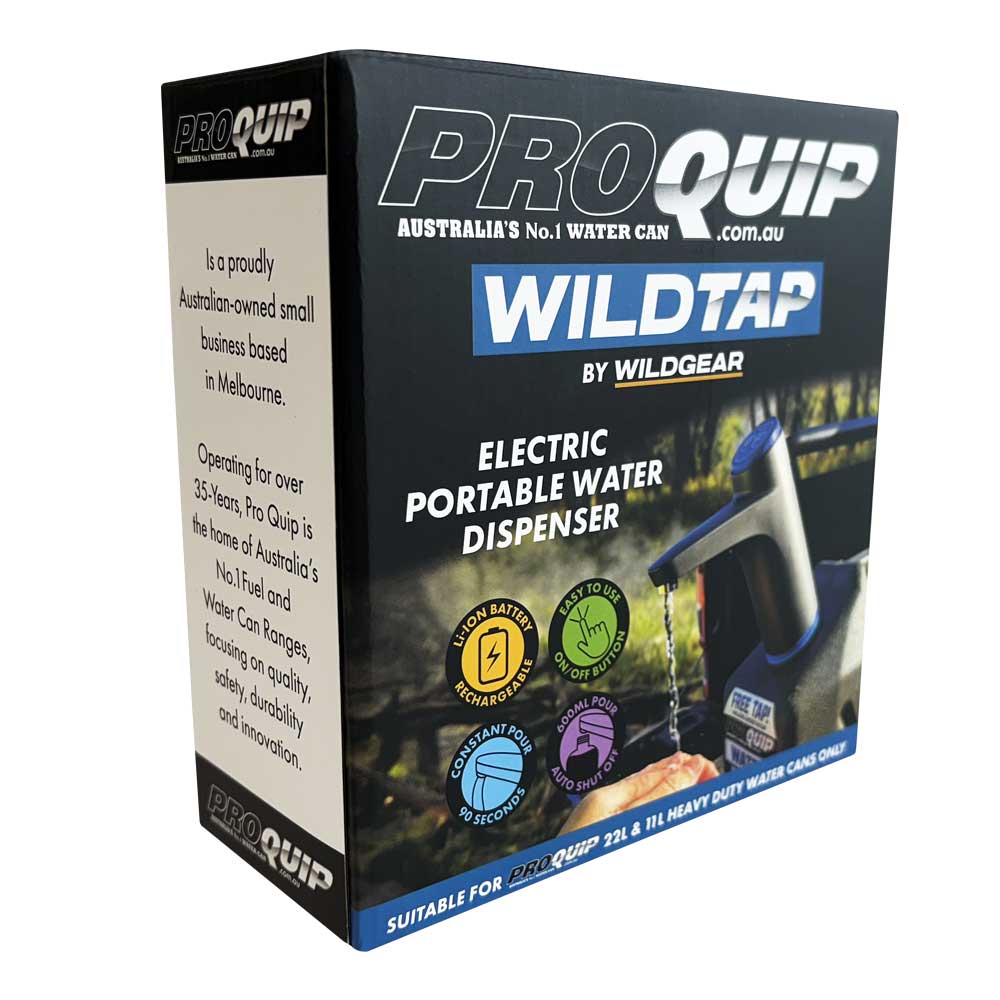 Rechargeable Portable Tap - Pro Quip Wild Tap Kit -