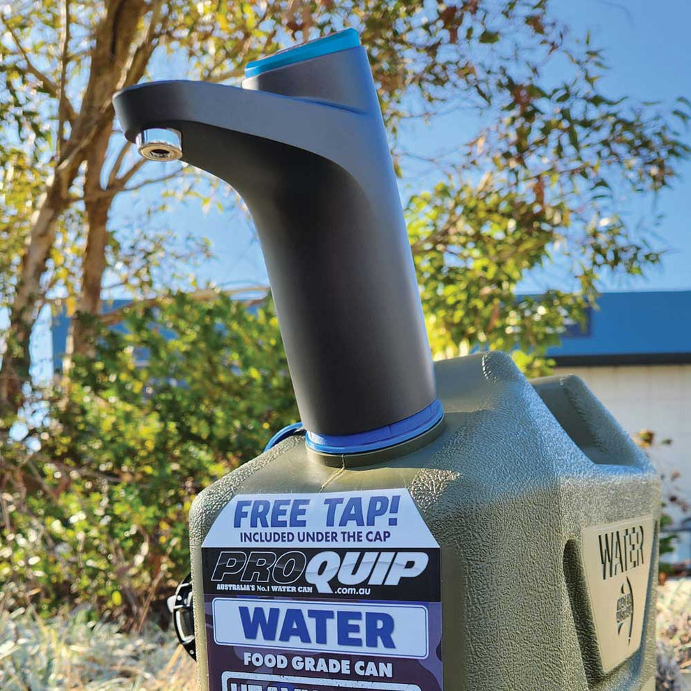 Tap Rvivial Kit Rechargeable Portable Tap - Pro Quip Wild Tap Kit - – EC Offroad