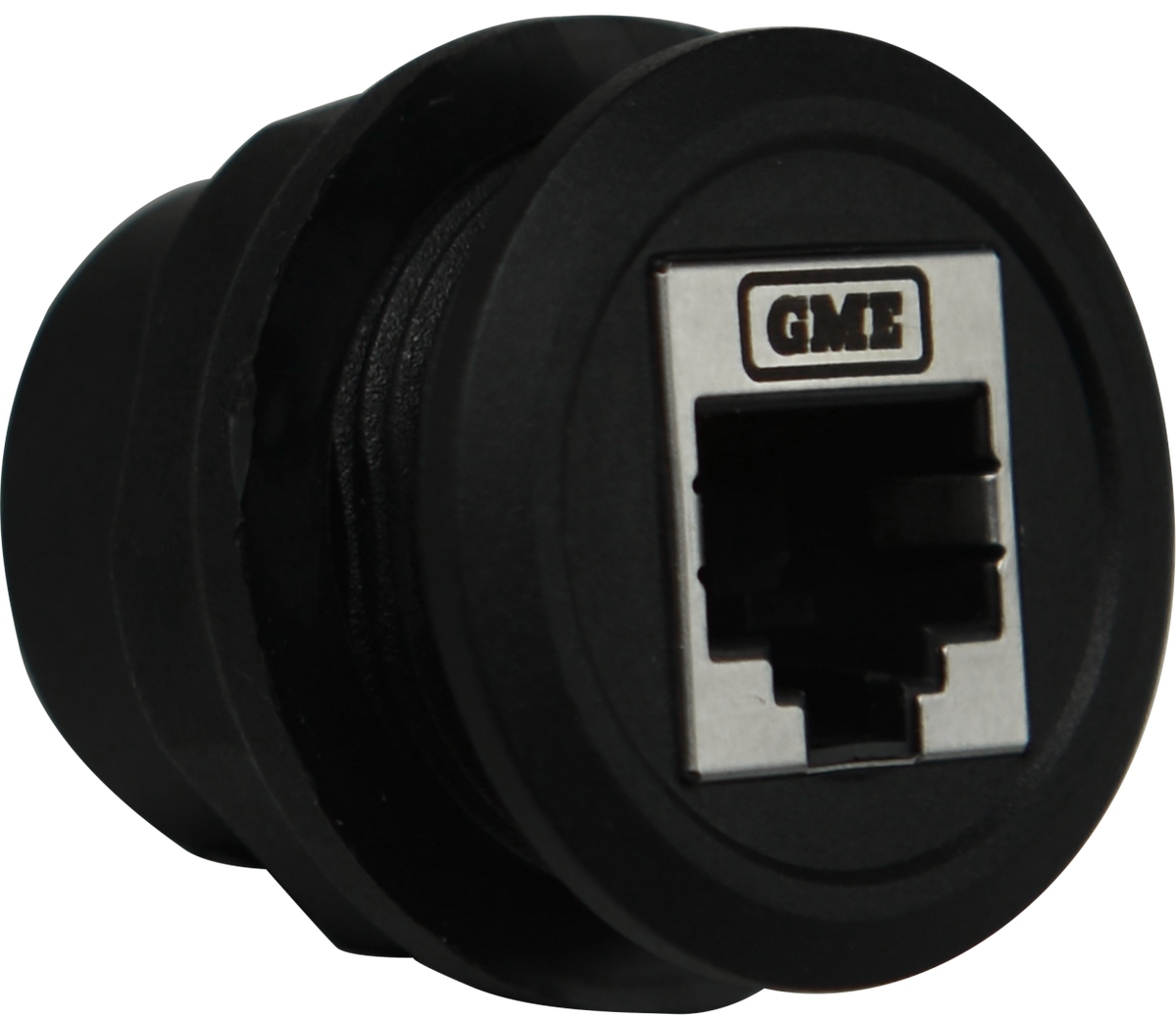 GME XRS-RJ45RND RJ45 Pass-Through Adaptor - Universal Round