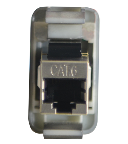 GME XRS-RJ45R10 RJ45 Pass-Through Adaptor - Type 10 (Red)
