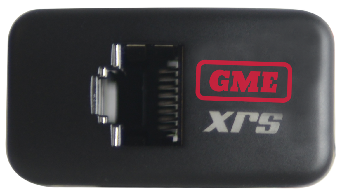 GME XRS-RJ45R10 RJ45 Pass-Through Adaptor - Type 10 (Red)