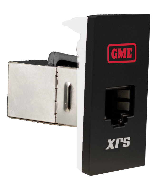 GME XRS-RJ45R11 RJ45 Pass-Through Adaptor - Type 11 (Red)