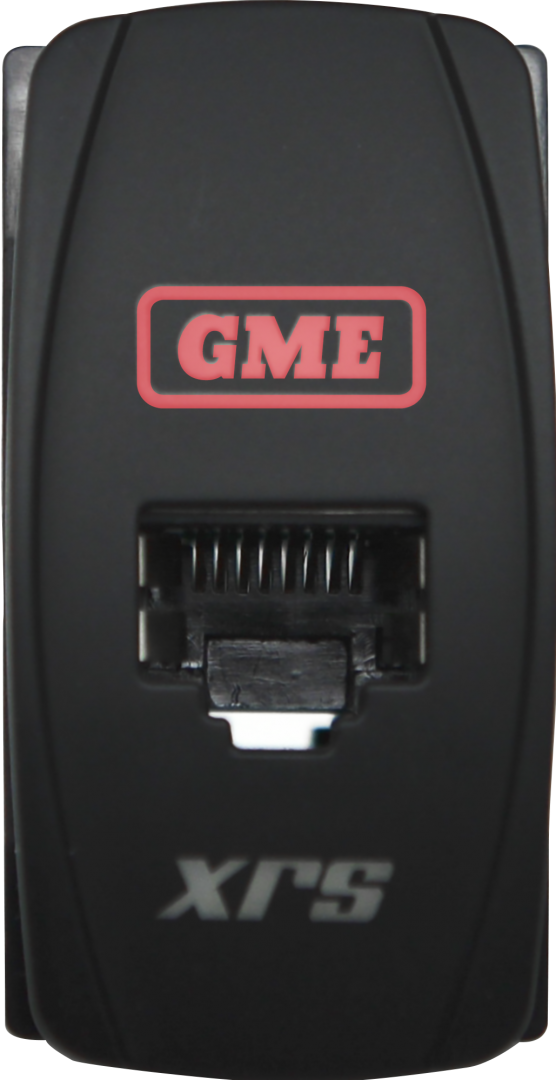 GME XRS-RJ45R6 RJ45 Pass-Through Adaptor - Type 6 (Red)