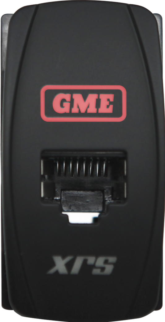 GME XRS-RJ45R6 RJ45 Pass-Through Adaptor - Type 6 (Red)