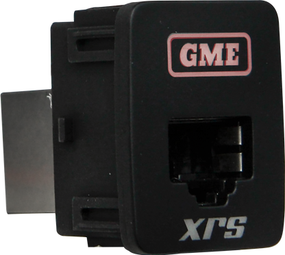 GME XRS-RJ45R8 RJ45 Pass-Through Adaptor - Type 8 (Red)