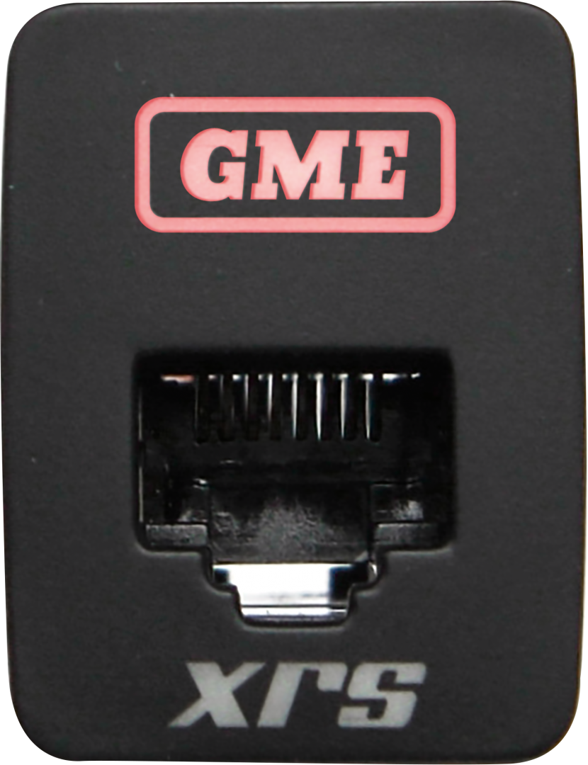GME XRS-RJ45R8 RJ45 Pass-Through Adaptor - Type 8 (Red)