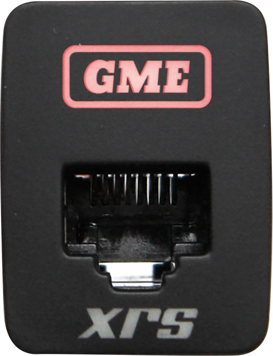 GME XRS-RJ45R8 RJ45 Pass-Through Adaptor - Type 8 (Red)