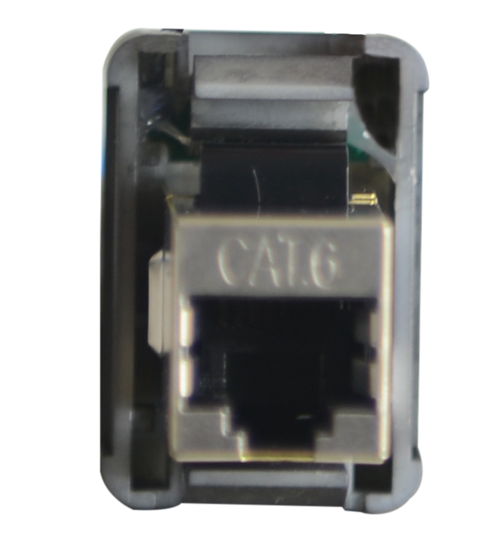 GME XRS-RJ45R9 RJ45 Pass-Through Adaptor - Type 9 (Red)