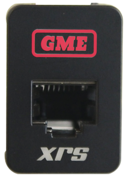 GME XRS-RJ45R9 RJ45 Pass-Through Adaptor - Type 9 (Red)