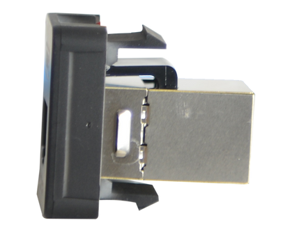 GME XRS-RJ45R9 RJ45 Pass-Through Adaptor - Type 9 (Red)
