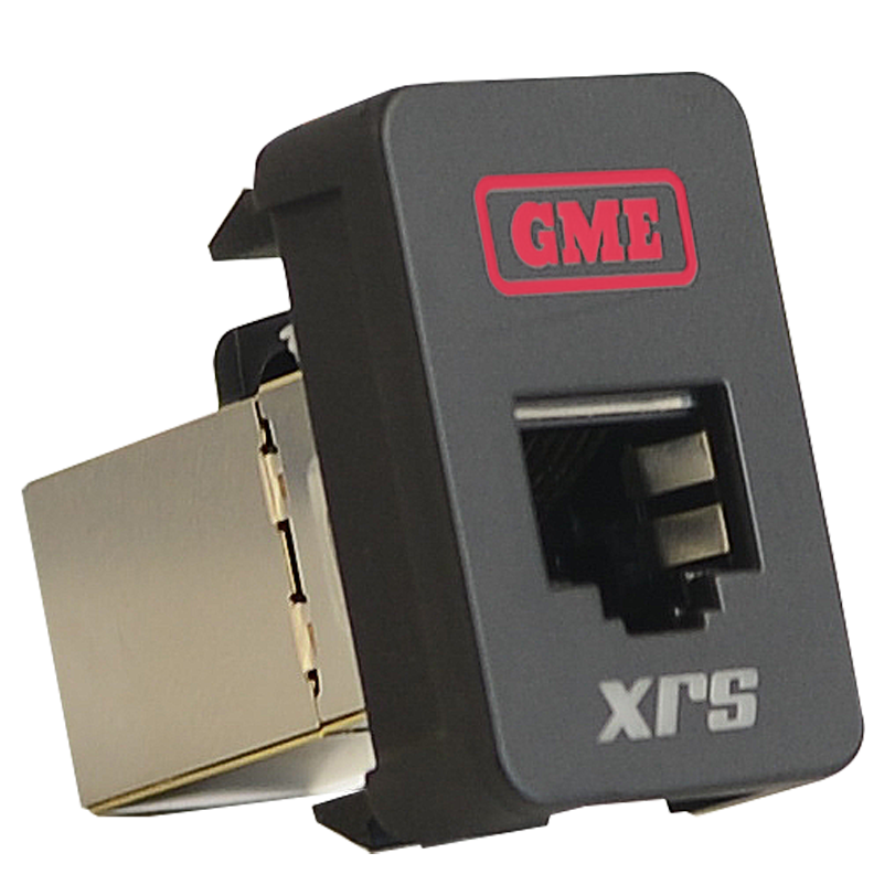 GME XRS-RJ45R9 RJ45 Pass-Through Adaptor - Type 9 (Red)
