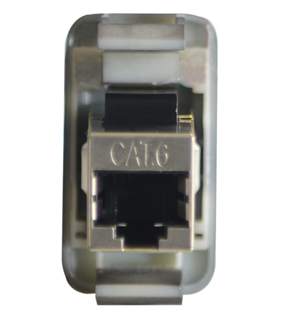 GME XRS-RJ45W10 RJ45 Pass-Through Adaptor - Type 10 (White)