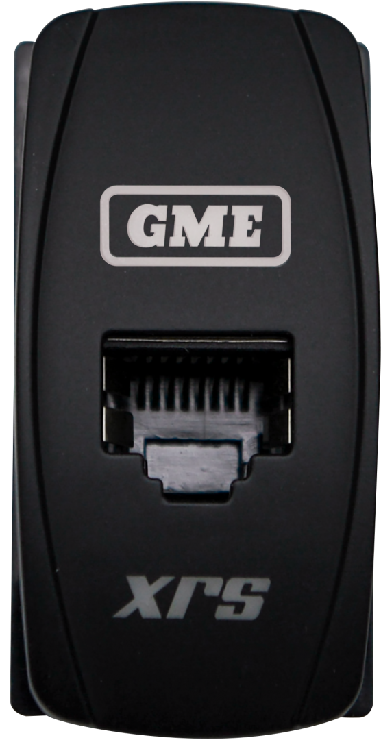 GME XRS-RJ45W6 RJ45 Pass-Through Adaptor - Type 6 (White)