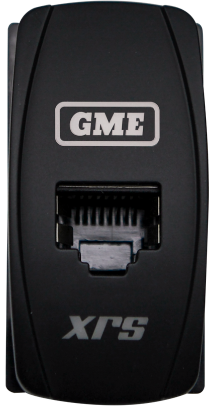 GME XRS-RJ45W6 RJ45 Pass-Through Adaptor - Type 6 (White)