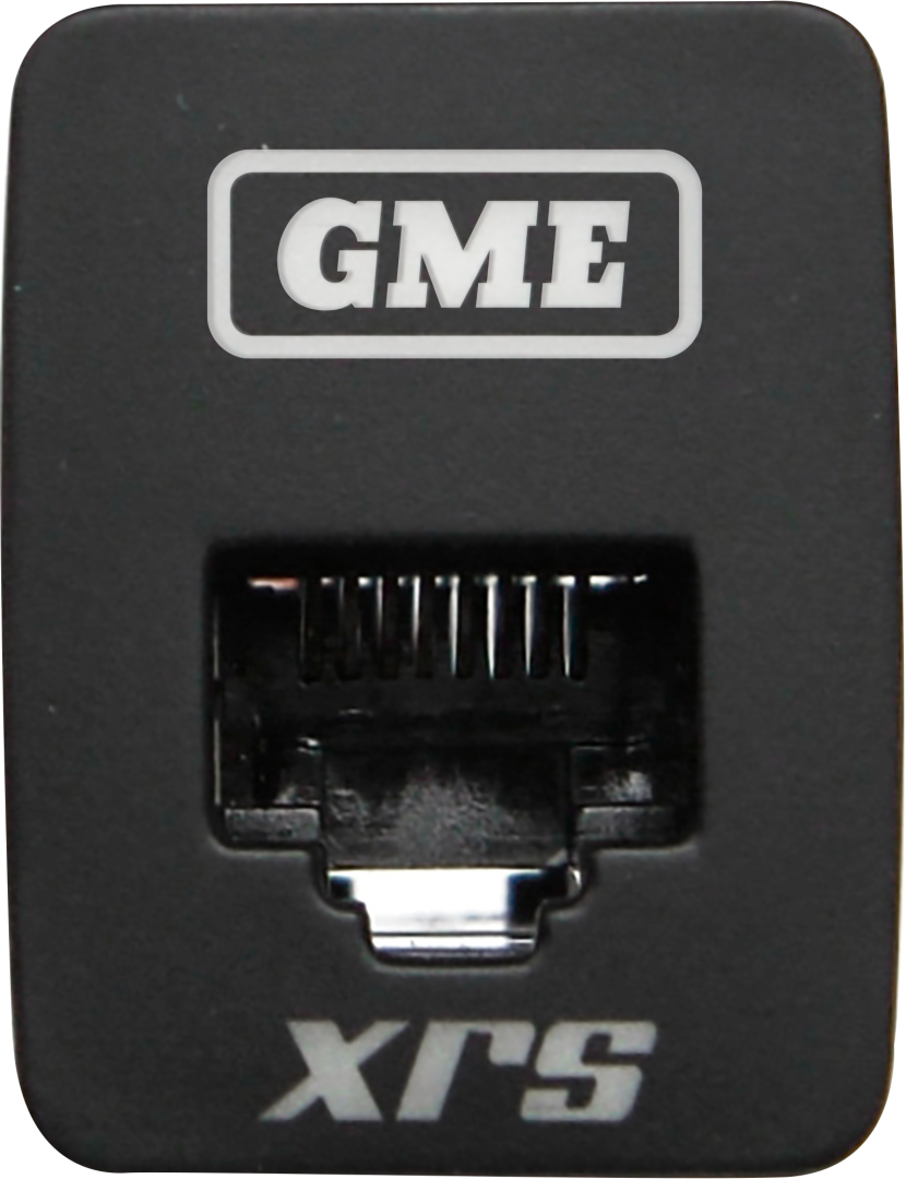 GME XRS-RJ45W8 RJ45 Pass-Through Adaptor - Type 8 (White)