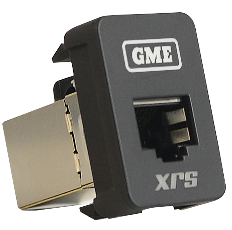 GME XRS-RJ45W9 RJ45 Pass-Through Adaptor - Type 9 (White)